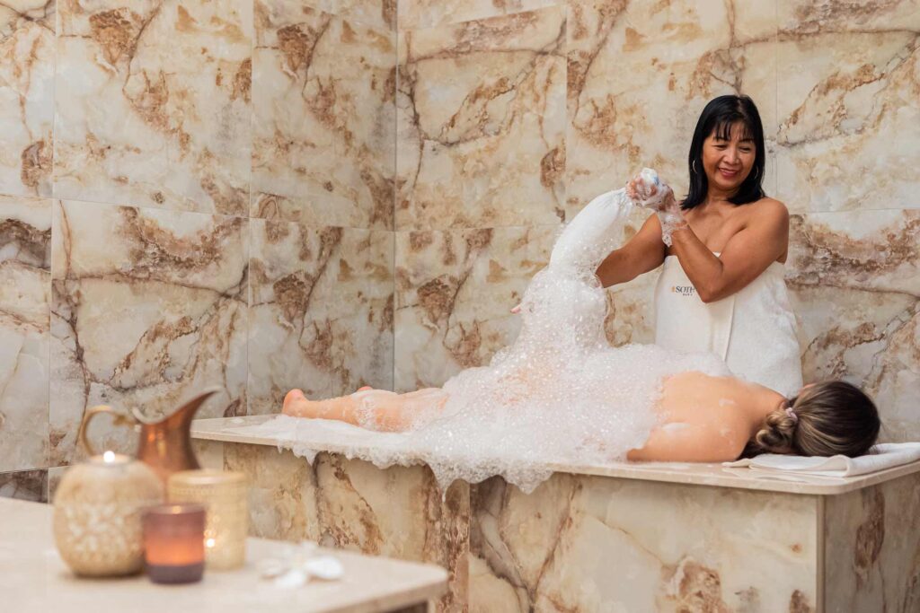 Unternehmensfotografie für ein Spa Retreatment in Bonn