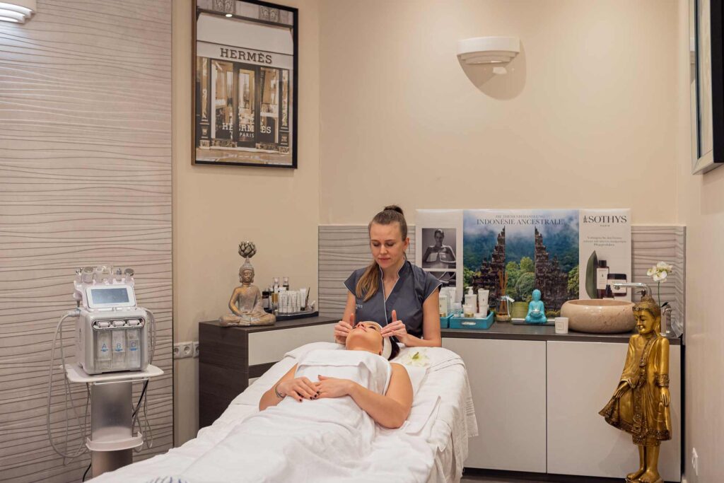 Unternehmensfotografie für ein spa