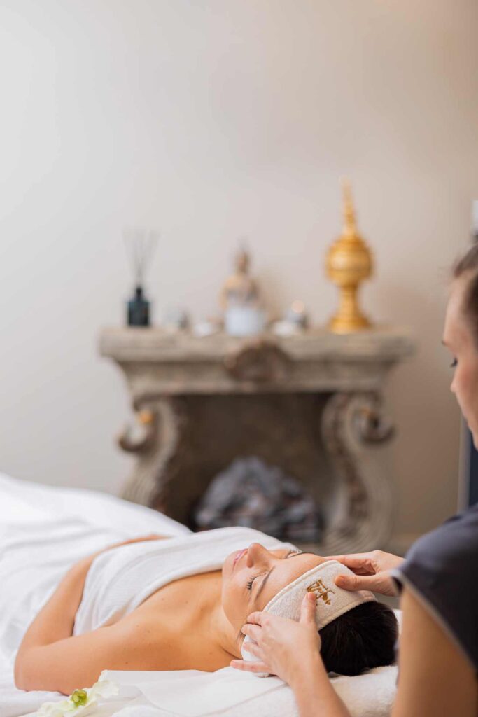 Unternehmensfotografie für ein spa