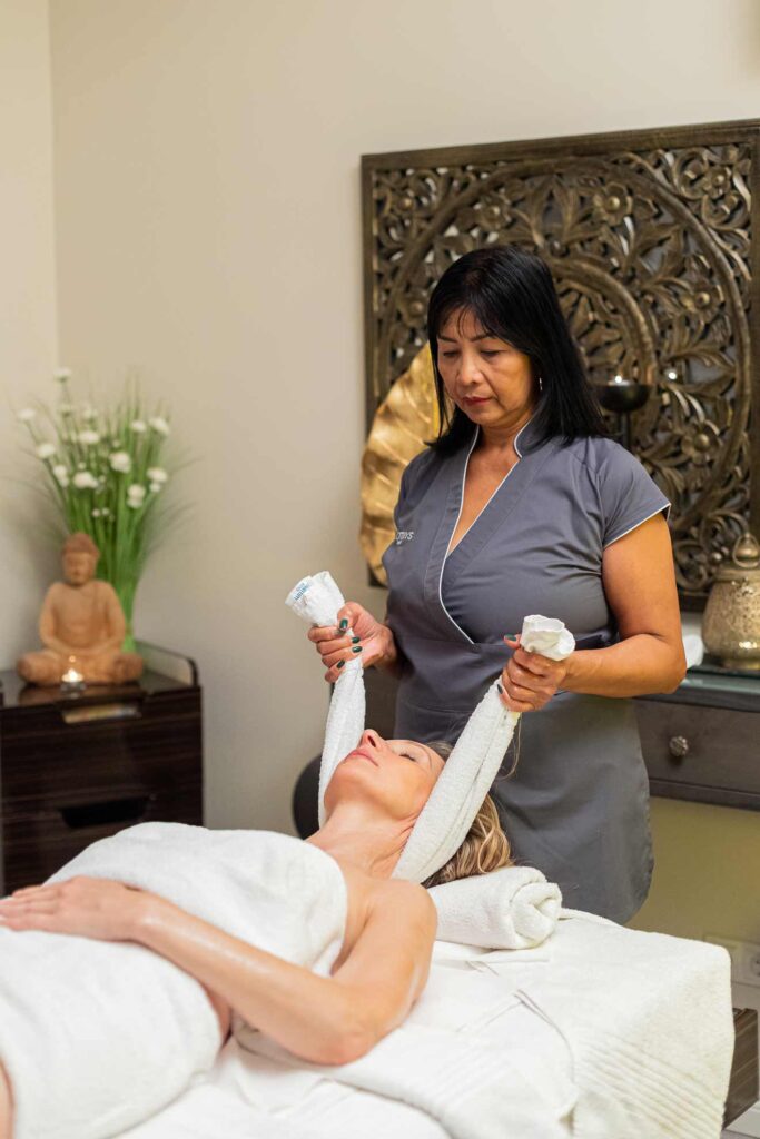 Unternehmensfotografie für ein spa