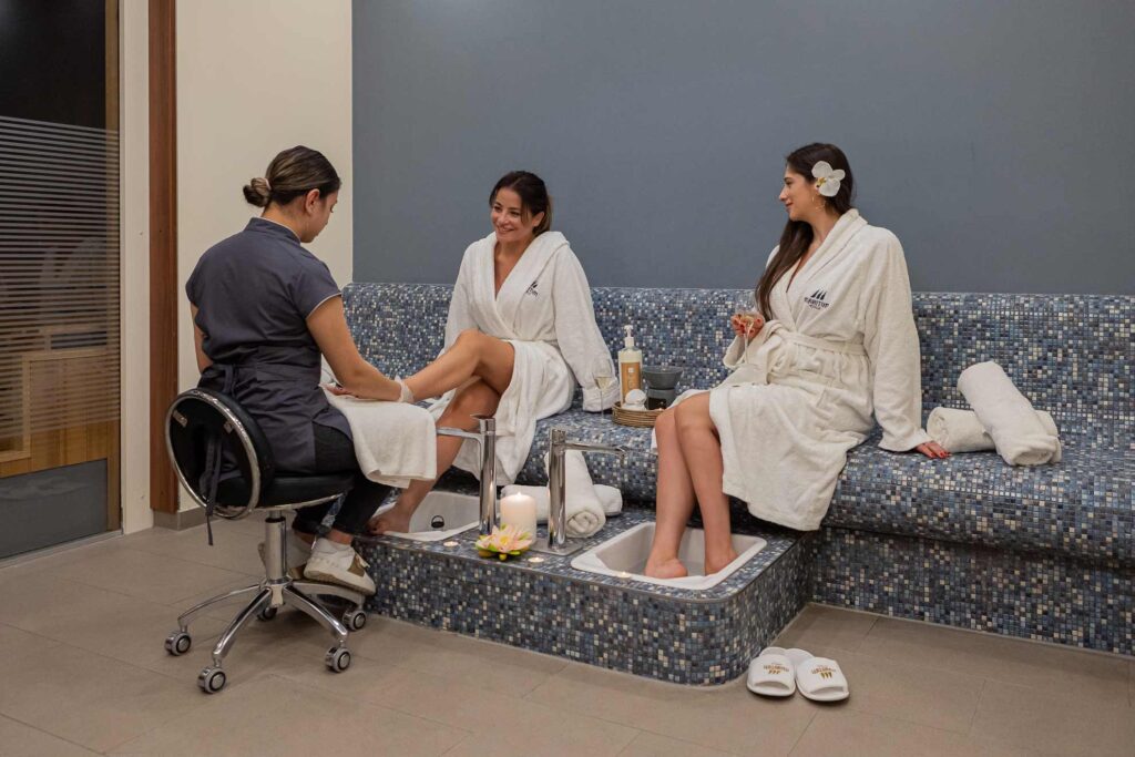 Unternehmensfotografie für ein spa