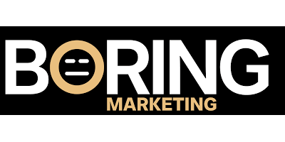 boring marketing logo